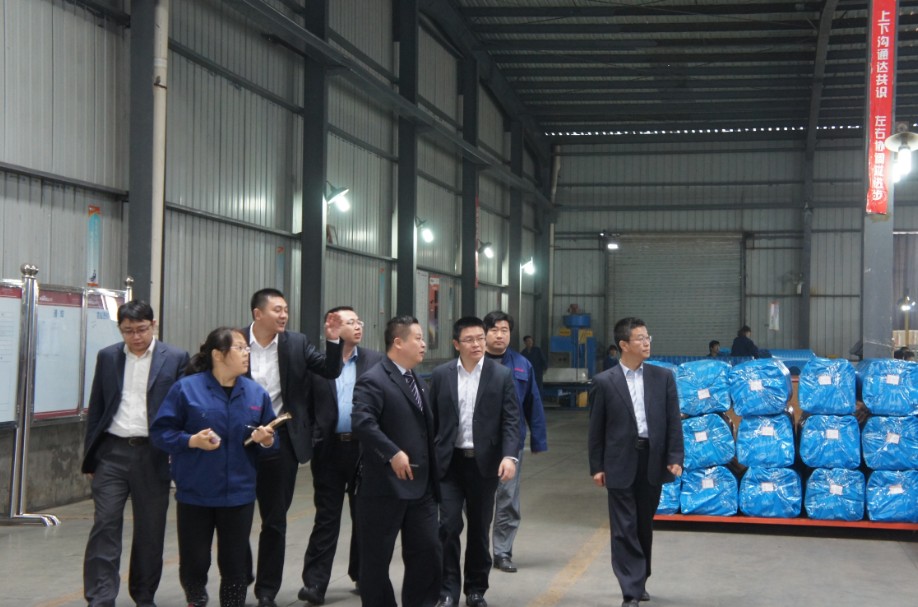 万达集团总部领导莅临我司供方复审 万达集团总部领导莅临赢胜江苏节能有限公司供方复审