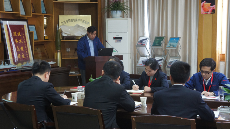 赢胜节能集团召开精益生产二期项目启动大会 赢胜节能集团召开精益生产二期项目启动大会